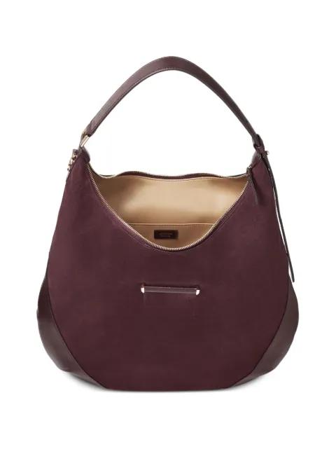 Bar Hobo suede shoulder bag by JIMMY CHOO
