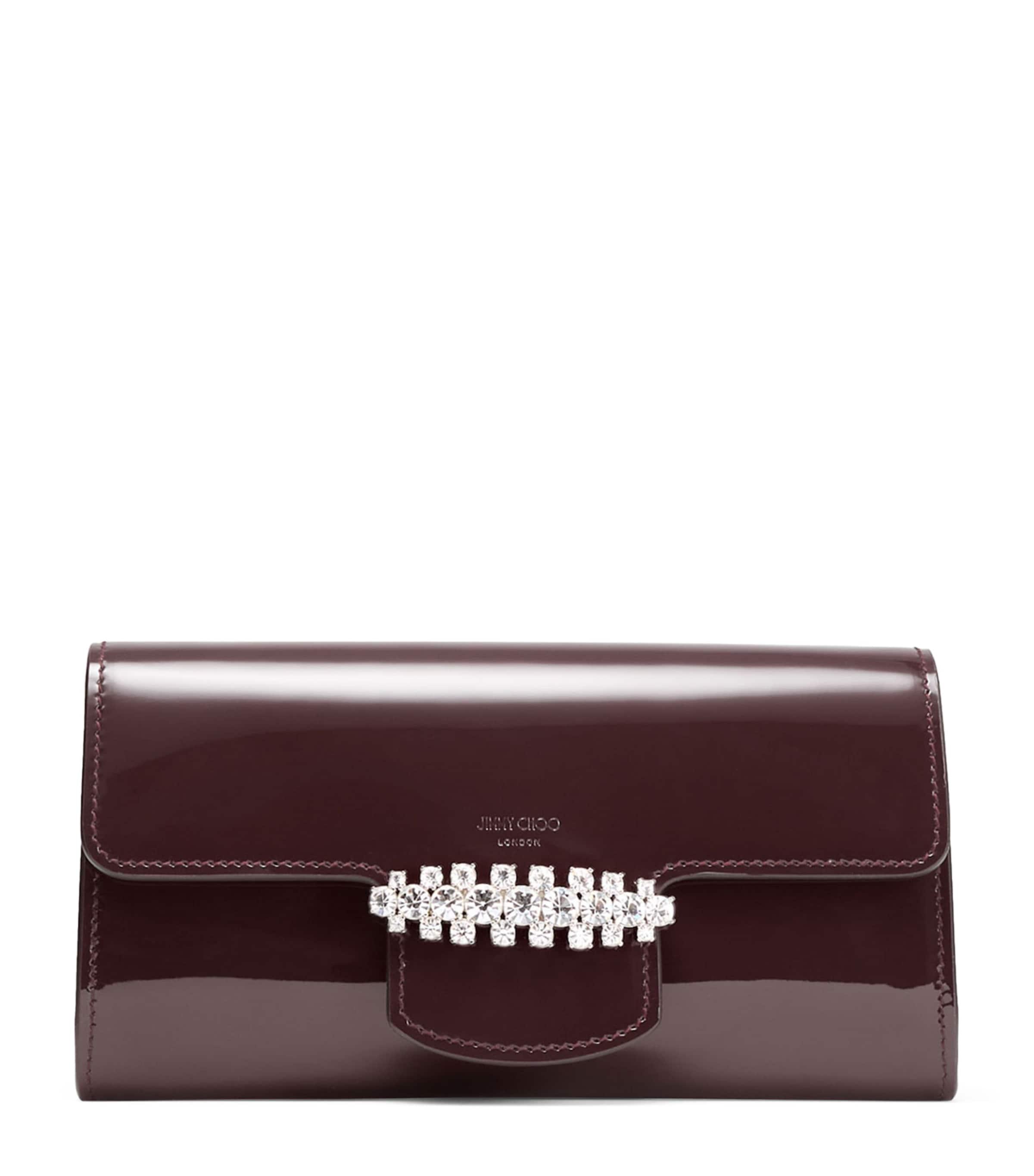 Bing Patent Leather Wallet-On-Chain by JIMMY CHOO