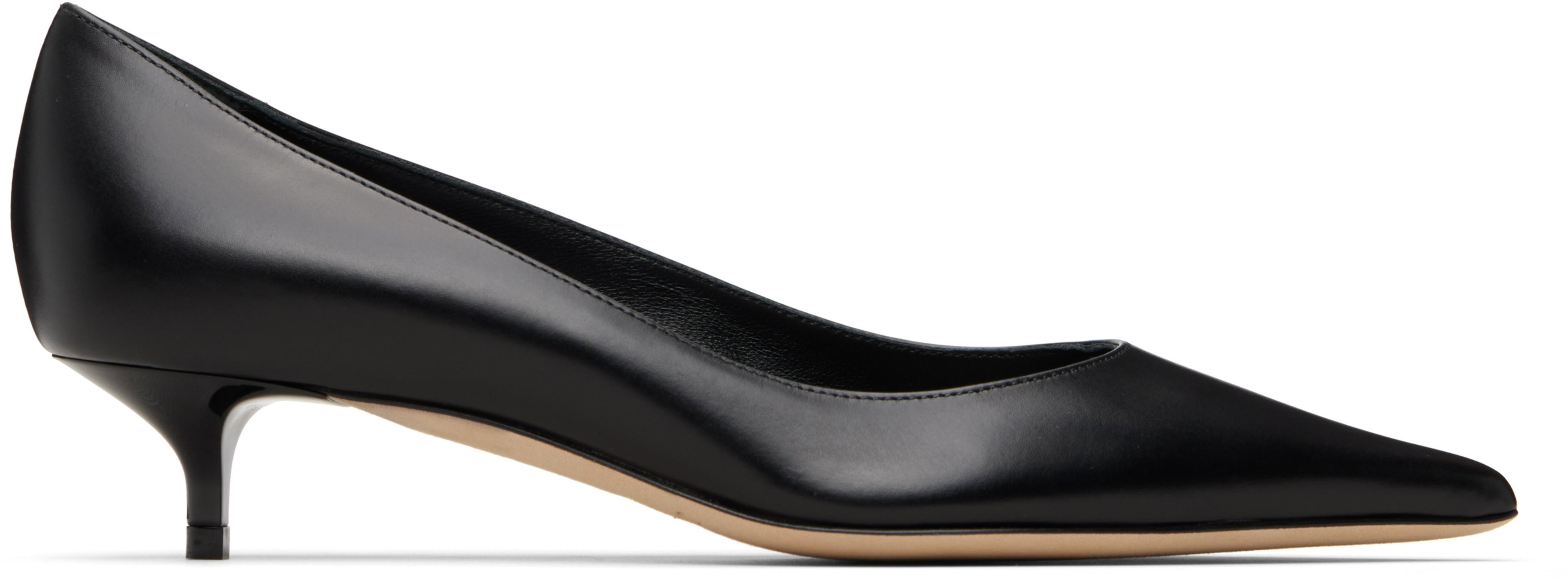 Black Amelia Heels by JIMMY CHOO