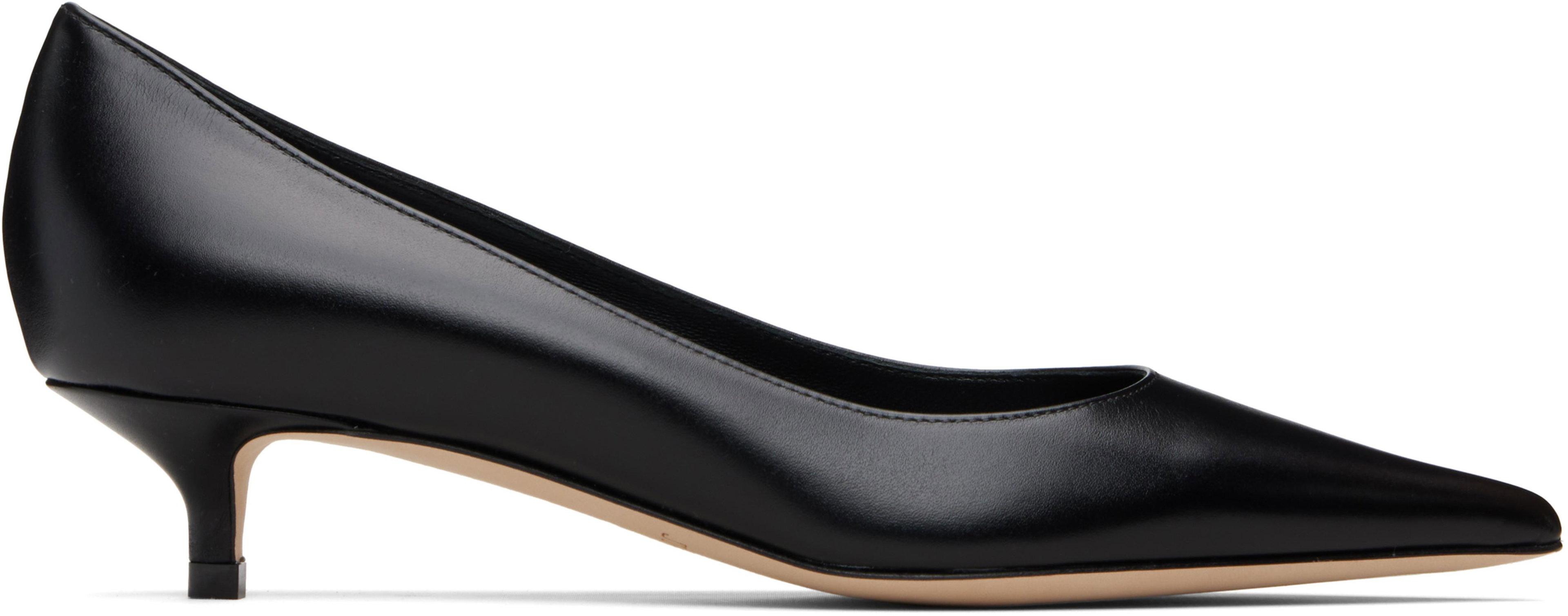 Black Amelia Heels by JIMMY CHOO
