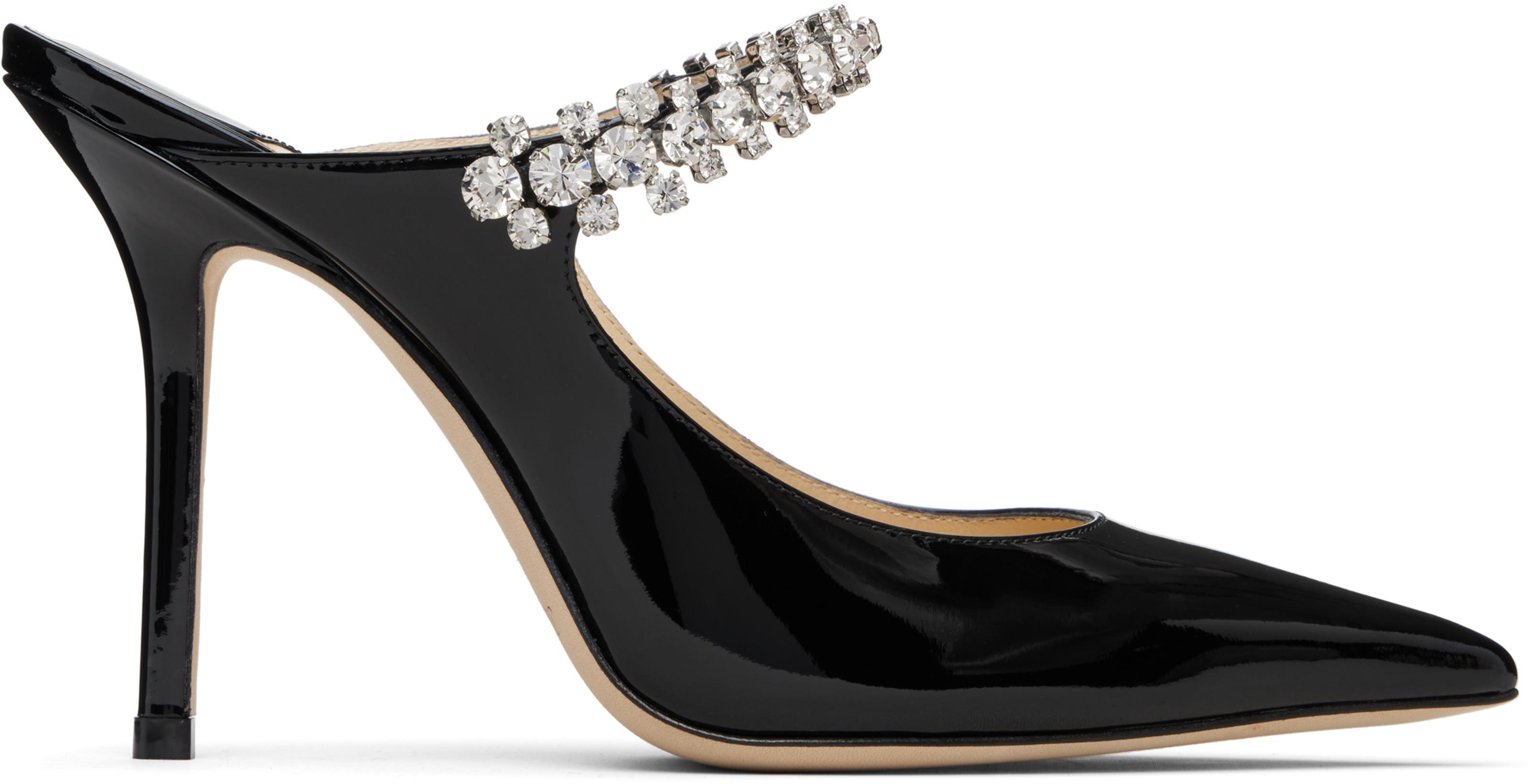 Black Bing 100 Heels by JIMMY CHOO