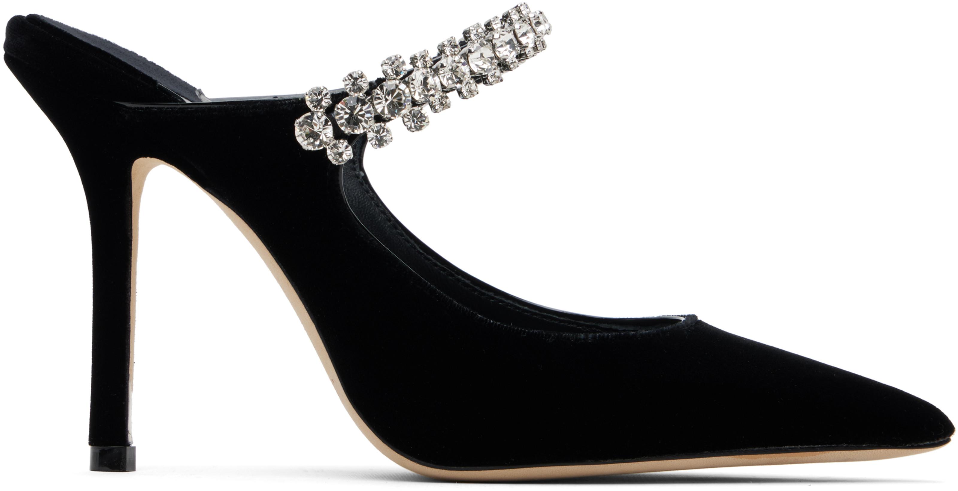 Black Bing 100 Heels by JIMMY CHOO