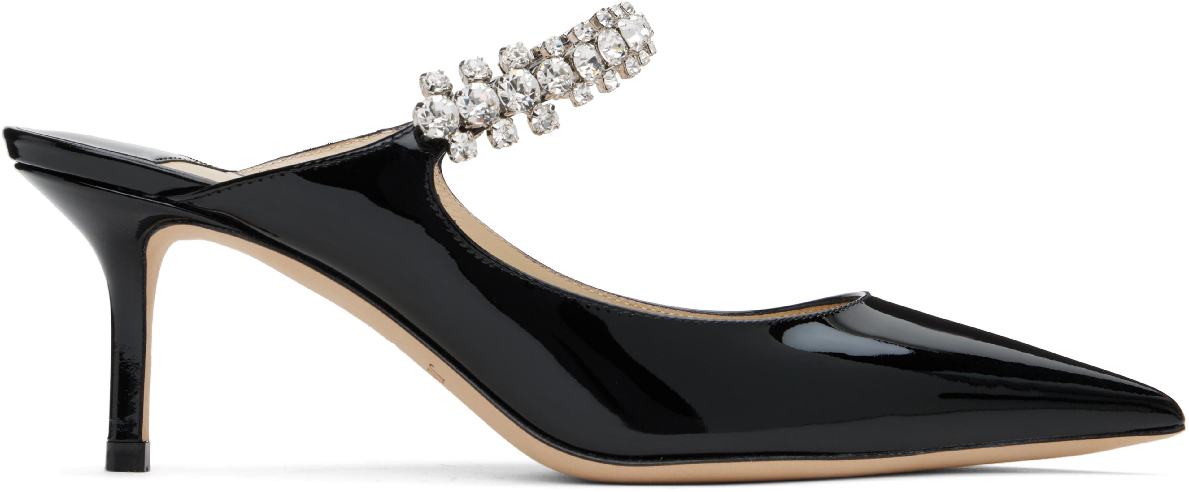 Black Bing 65 Heels by JIMMY CHOO