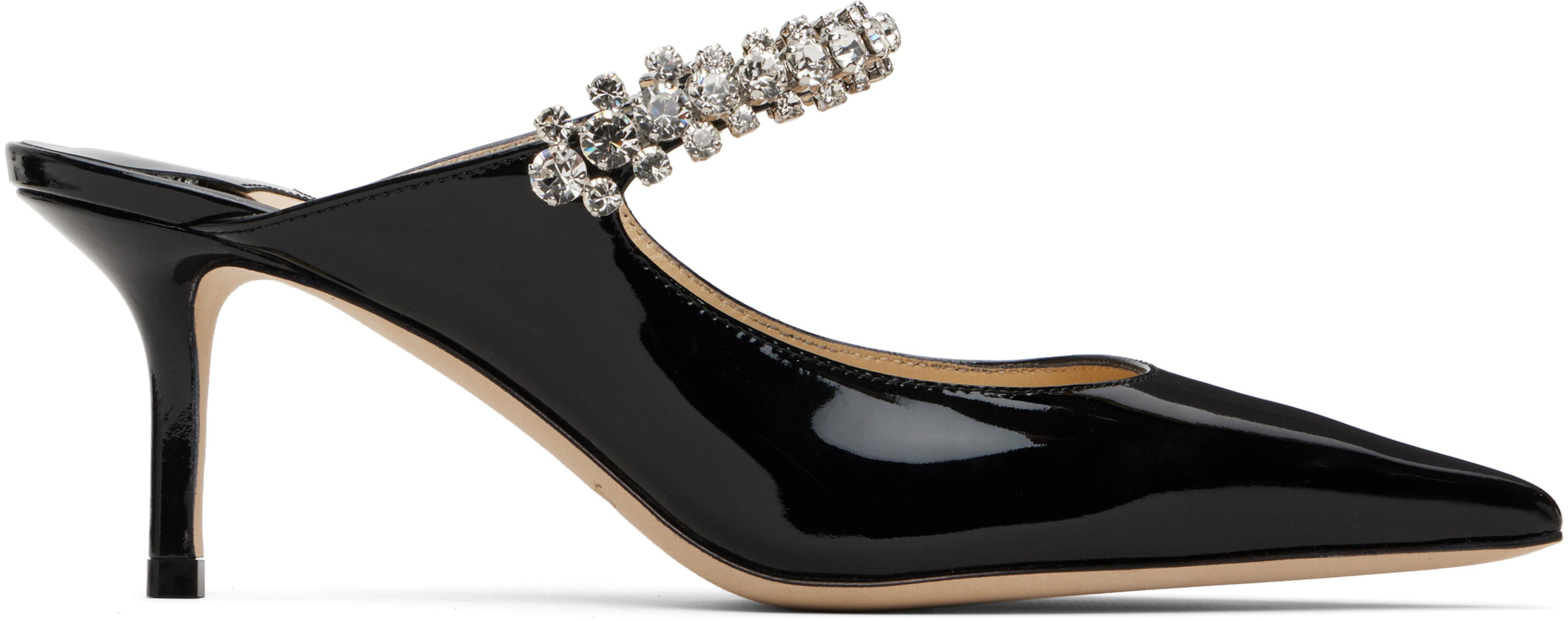 Black Bing 65 Heels by JIMMY CHOO