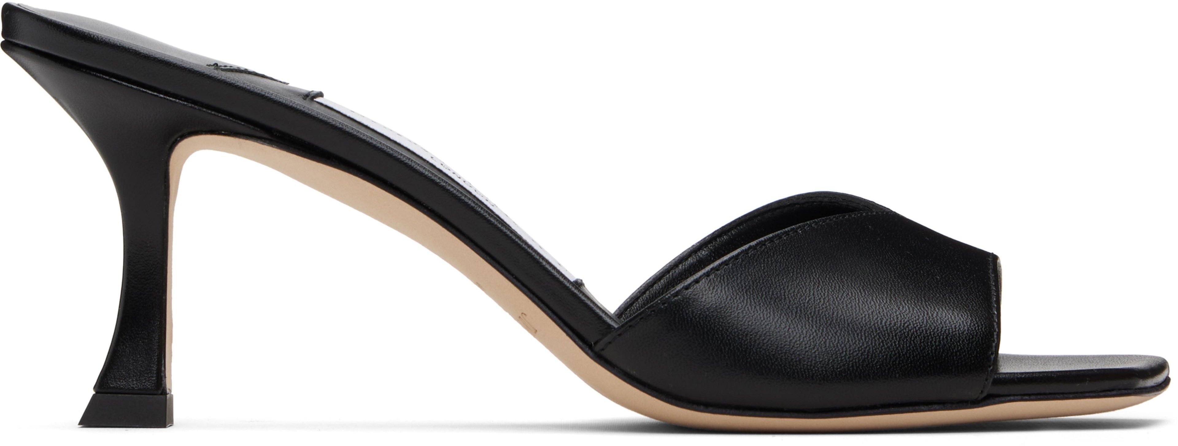 Black Skye 70 Heeled Sandals by JIMMY CHOO