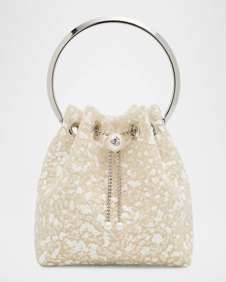Bon Bon Lace Top-Handle Bucket Bag by JIMMY CHOO