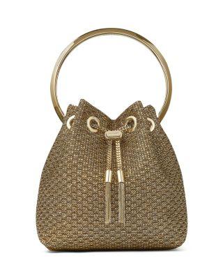Bon Bon Ring Handle Bucket Bag by JIMMY CHOO