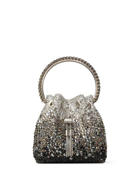 Bon Bon crystal-embellished shoulder bag by JIMMY CHOO