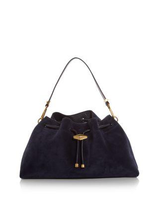 Cinch Medium Suede Shoulder Bag by JIMMY CHOO