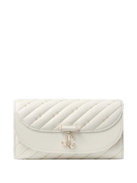 Curve clutch bag by JIMMY CHOO