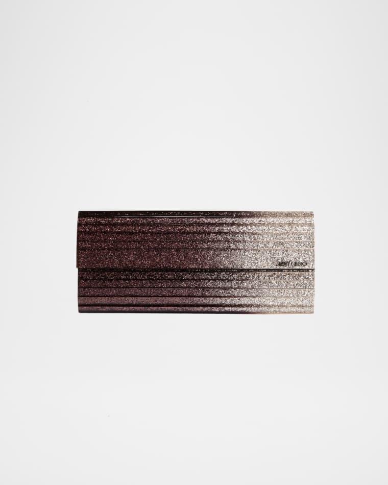 Degrade Glitter Acrylic Clutch Bag by JIMMY CHOO