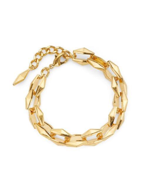 Diamond chain-link bracelet by JIMMY CHOO