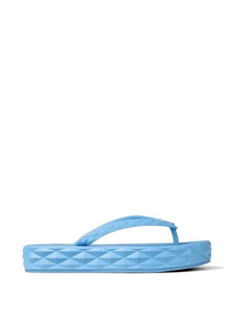 Diamond platform flip-flops by JIMMY CHOO