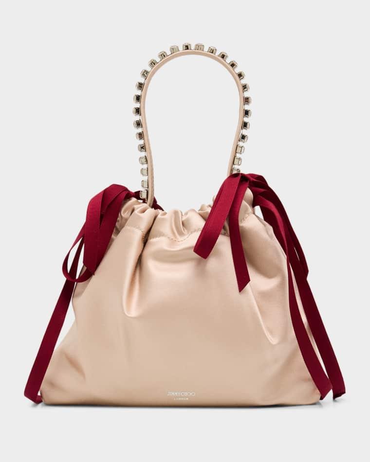 Drawstring Mini Top-Handle Bag by JIMMY CHOO