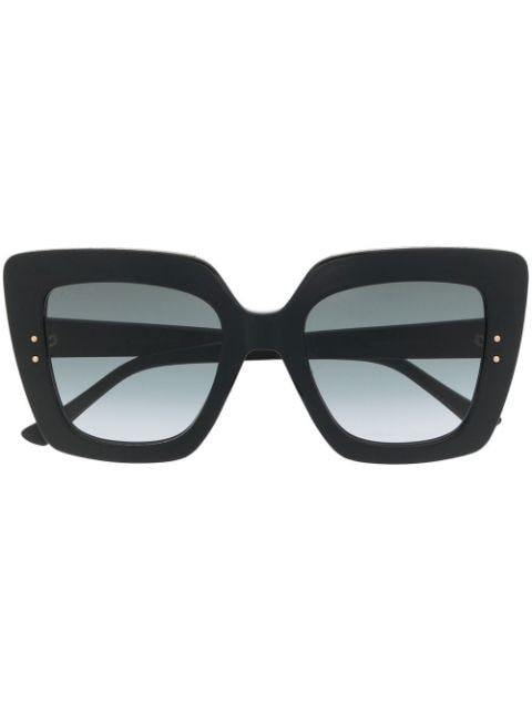 Auri square-frame gradient sunglasses by JIMMY CHOO EYEWEAR
