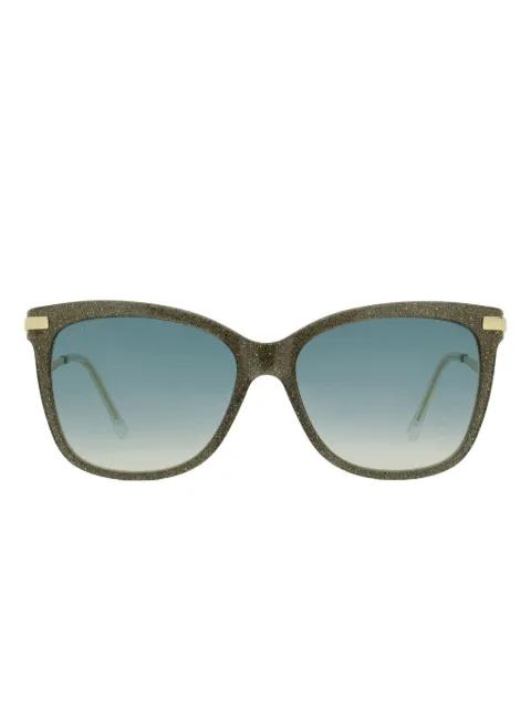 Steff glitter-effect sunglasses by JIMMY CHOO EYEWEAR