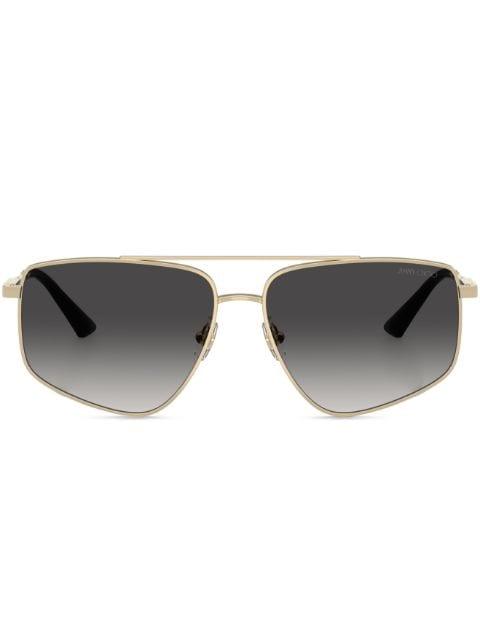 geometric-frame sunglasses by JIMMY CHOO EYEWEAR
