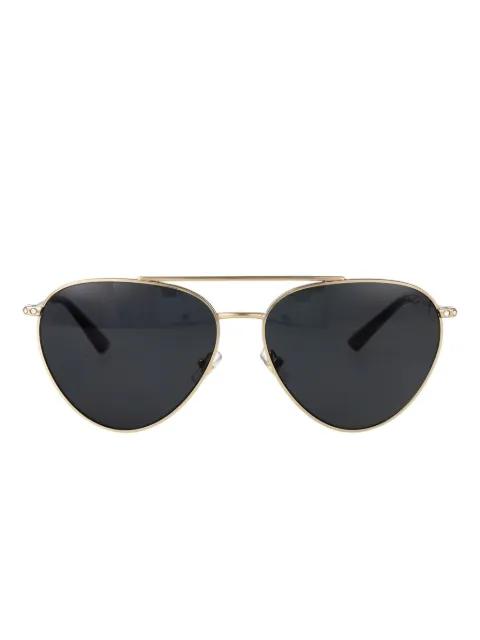 logo-engraved sunglasses by JIMMY CHOO EYEWEAR