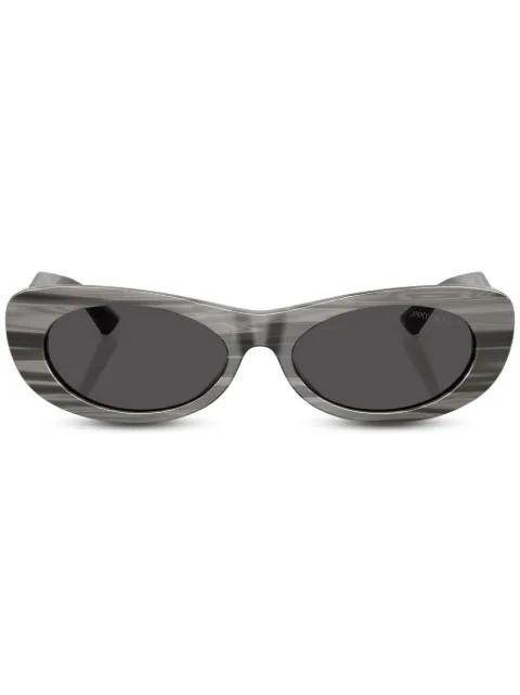 logo-plaque sunglasses by JIMMY CHOO EYEWEAR