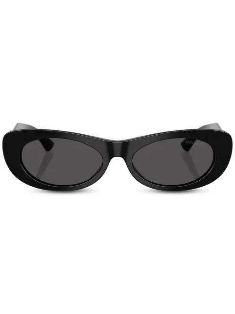 logo-plaque sunglasses by JIMMY CHOO EYEWEAR