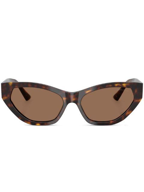 logo-print sunglasses by JIMMY CHOO EYEWEAR