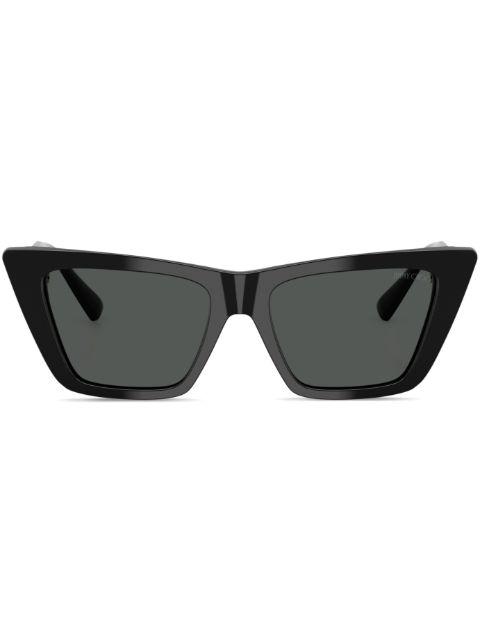 logo-print sunglasses by JIMMY CHOO EYEWEAR