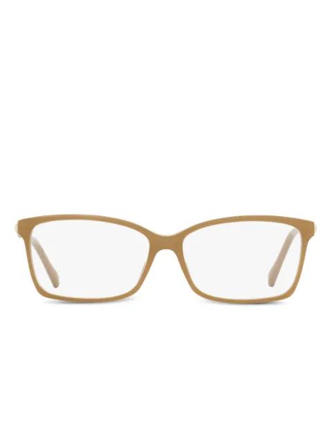 rectangle-frame glasses by JIMMY CHOO EYEWEAR
