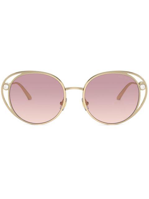round-frame sunglasses by JIMMY CHOO EYEWEAR