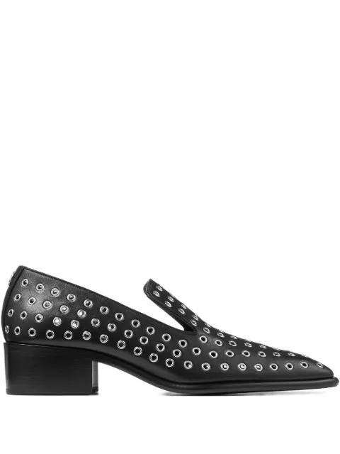 Eliot leather loafers by JIMMY CHOO