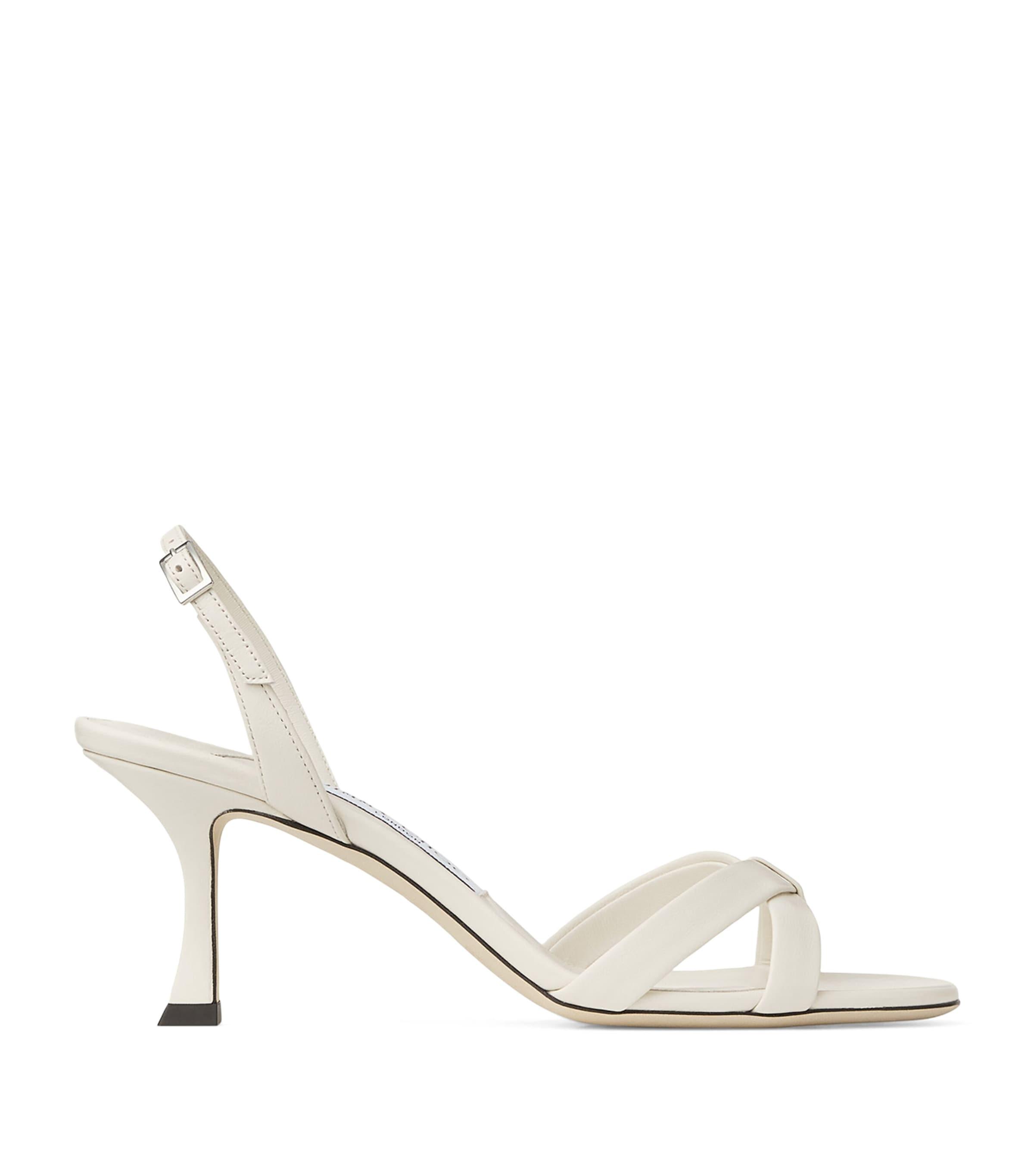 Elsy 70 Leather Heeled Sandals by JIMMY CHOO