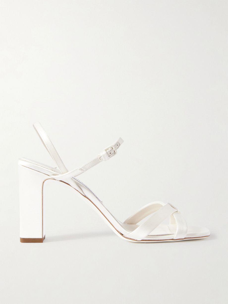 Elsy 85 satin slingback sandals by JIMMY CHOO