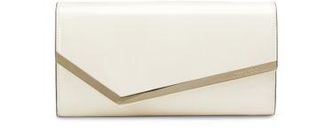 Emmie patent leather clutch by JIMMY CHOO