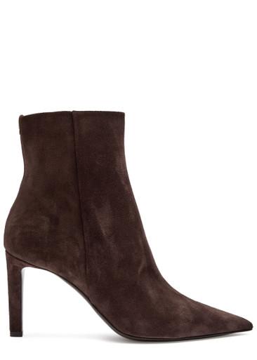 Frankie 85 suede ankle boots by JIMMY CHOO