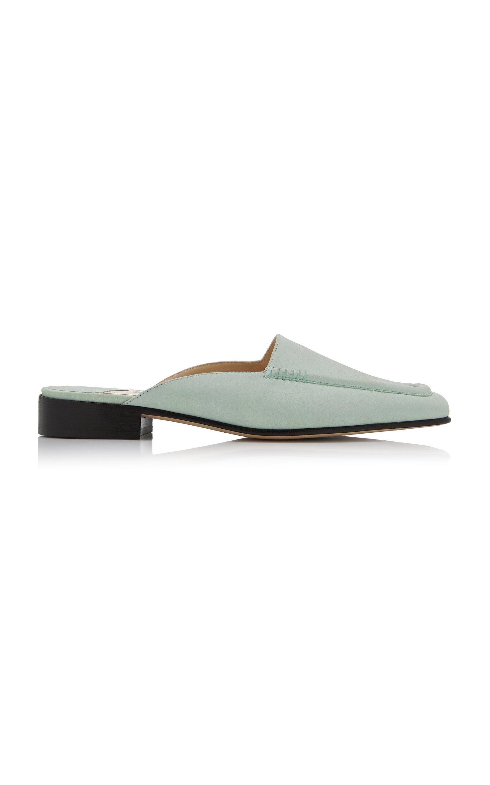 Jimmy Choo 1999 Nubuck Loafer Mules - Moda Operandi by JIMMY CHOO Jimmy Choo 1999 Nubuck Loafer Mules - Moda Operandi by JIMMY CHOO