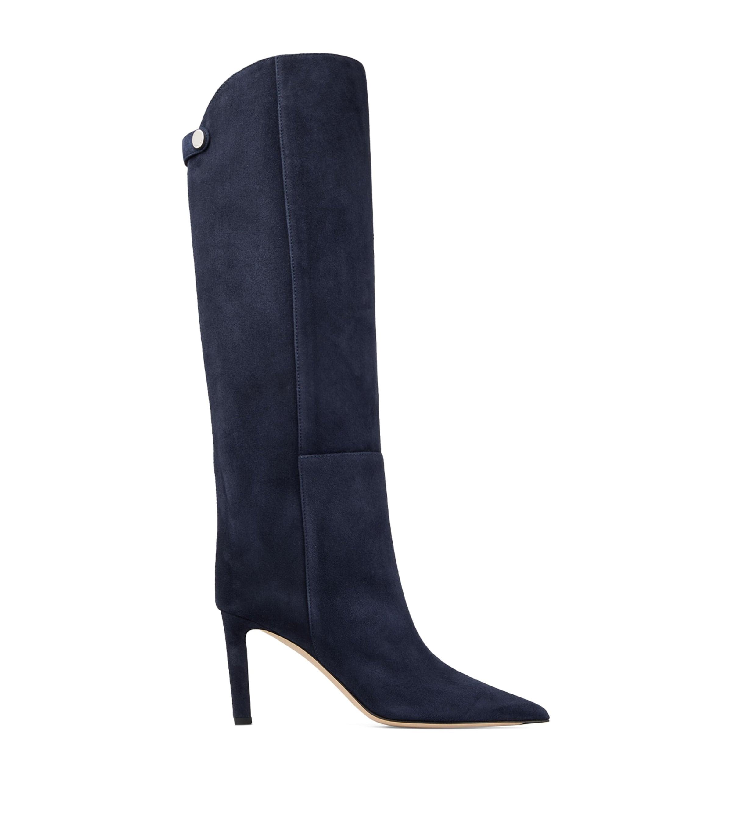 Jimmy Choo Alizze 85 Suede Knee-High Boots by JIMMY CHOO