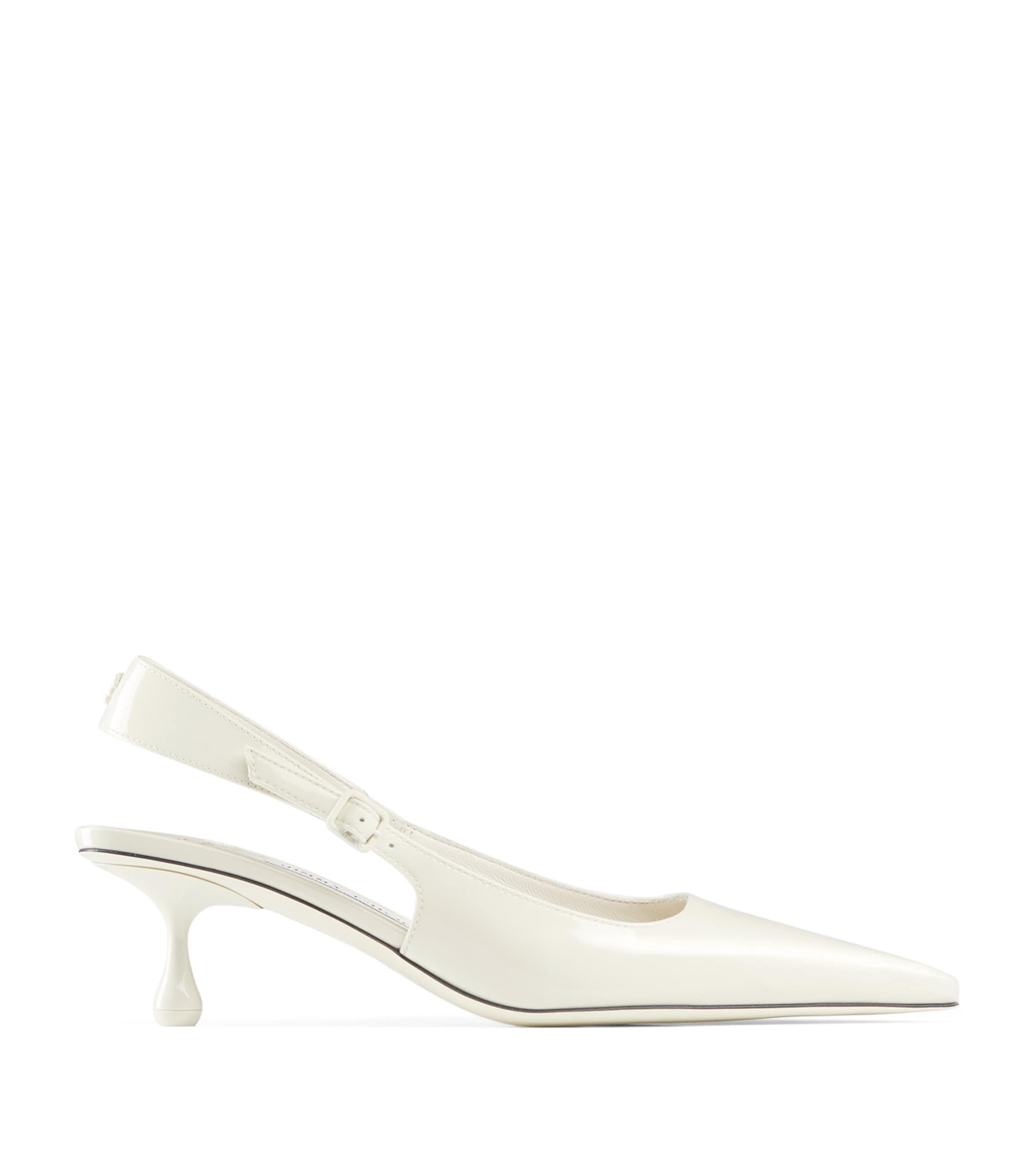 Jimmy Choo Amel 50 Leather Slingback Pumps by JIMMY CHOO