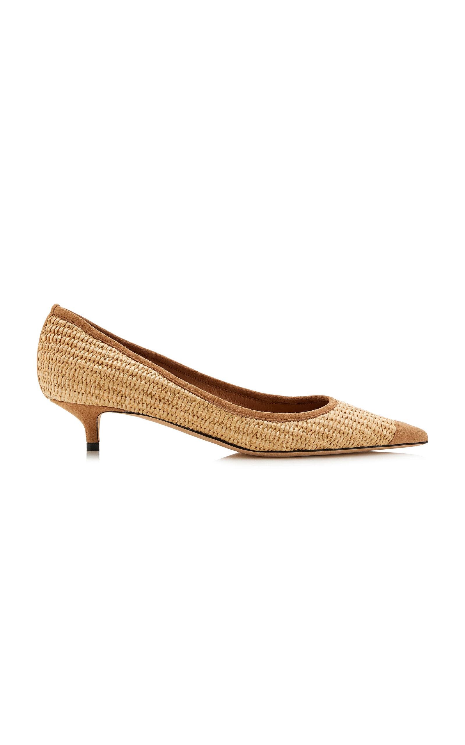 Jimmy Choo Amelia Raffia Pumps - Moda Operandi by JIMMY CHOO