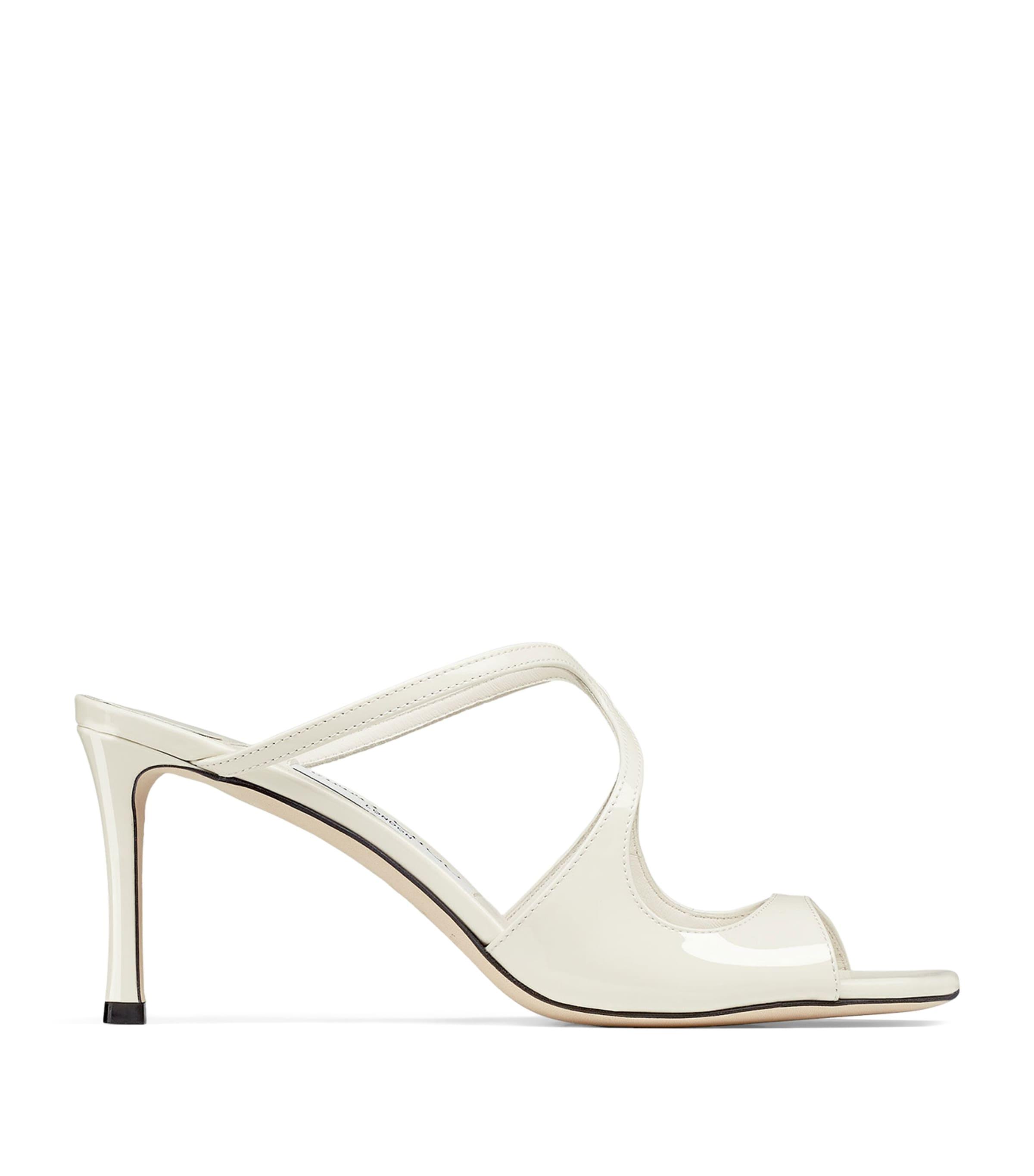 Jimmy Choo Anise 75 Patent Leather Sandals by JIMMY CHOO