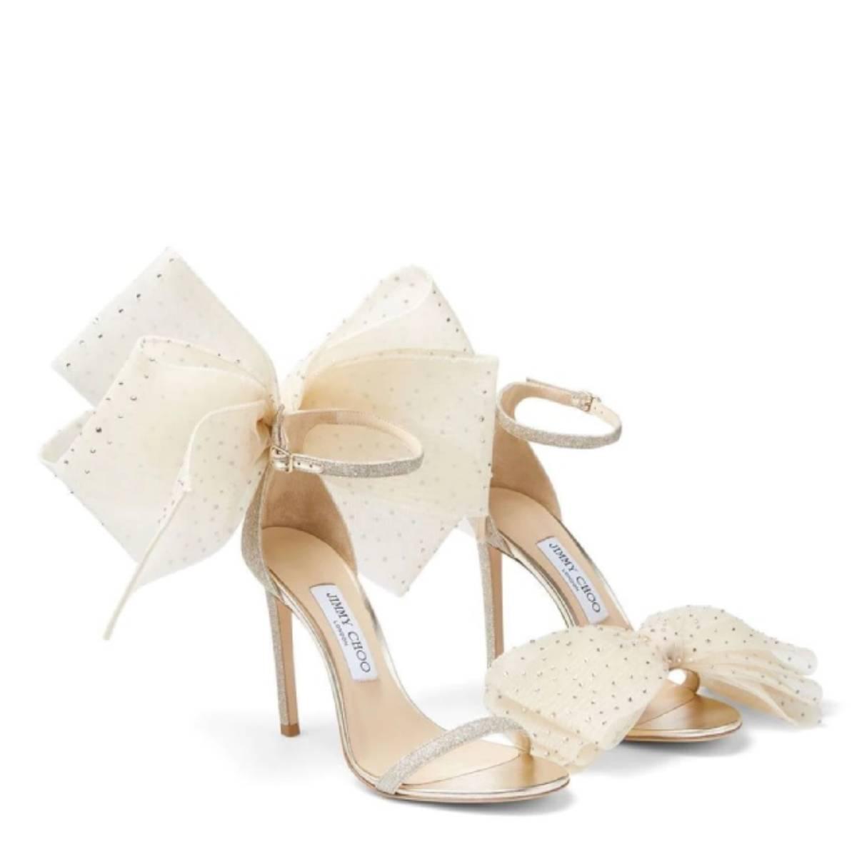 Jimmy Choo Aveline 100 High Heel Sandals by JIMMY CHOO
