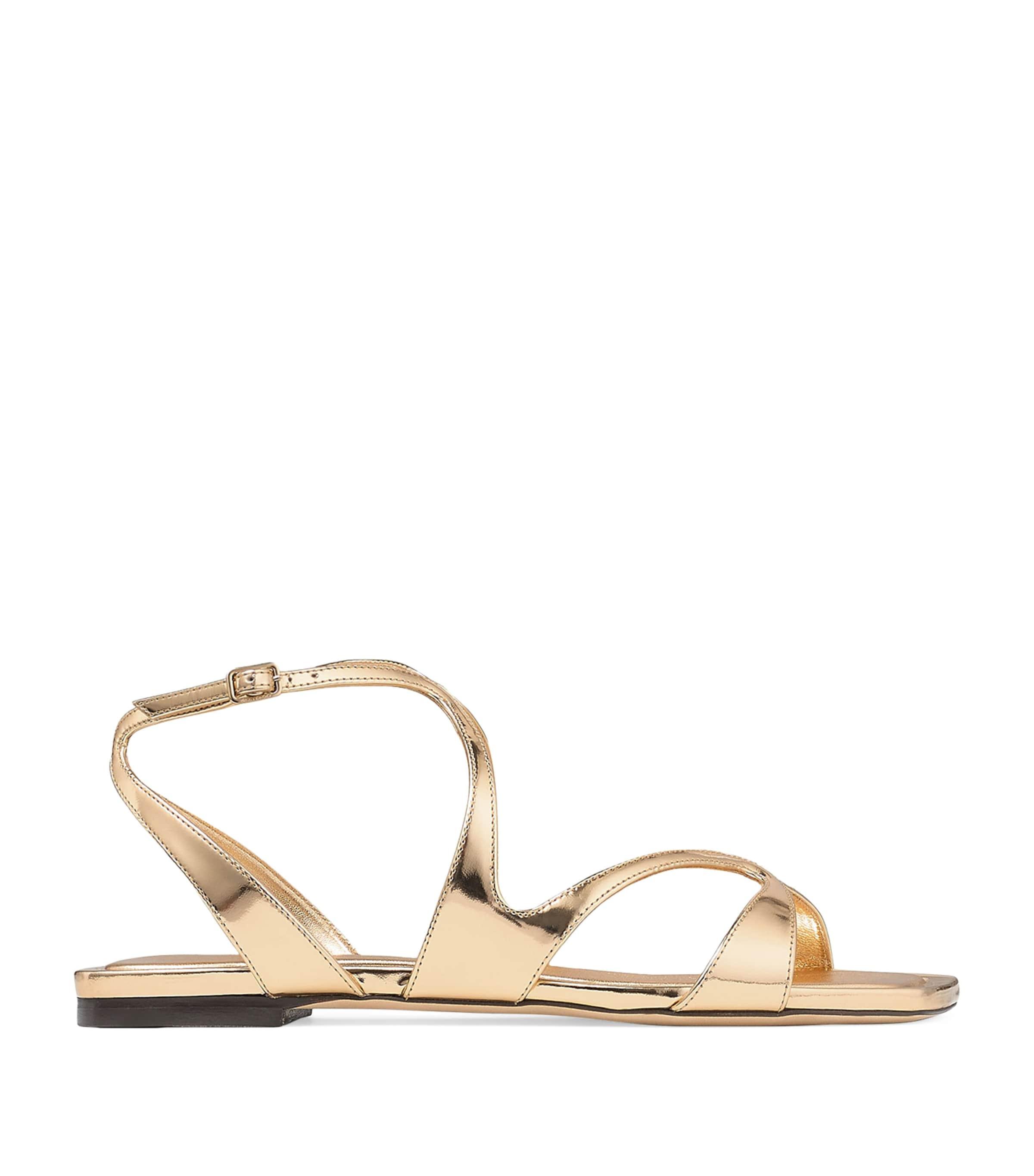 Jimmy Choo Ayla Leather Sandals by JIMMY CHOO