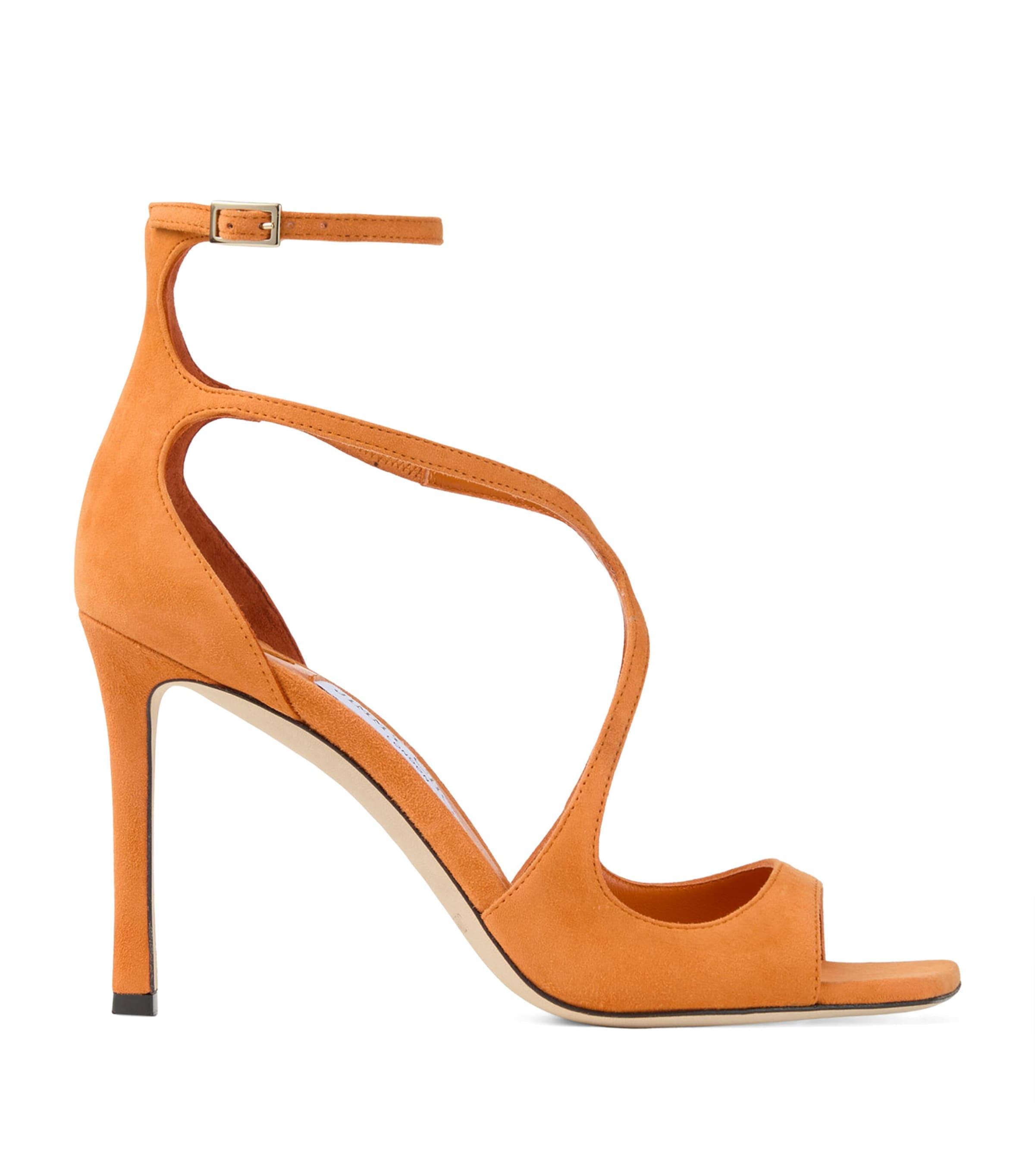 Jimmy Choo Azia 95 Leather Sandals by JIMMY CHOO
