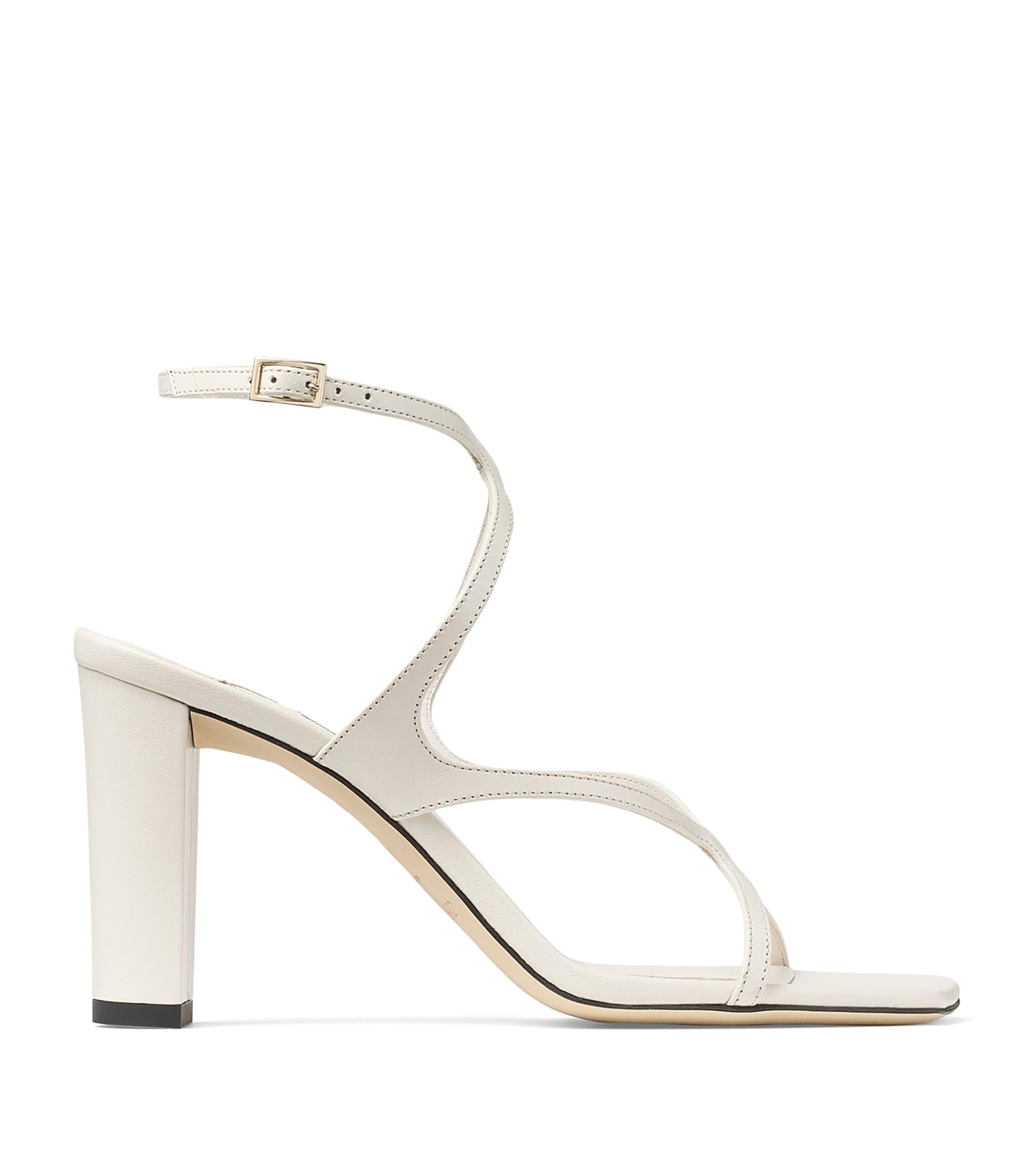 Jimmy Choo Azie 85 Leather Heeled Sandals by JIMMY CHOO