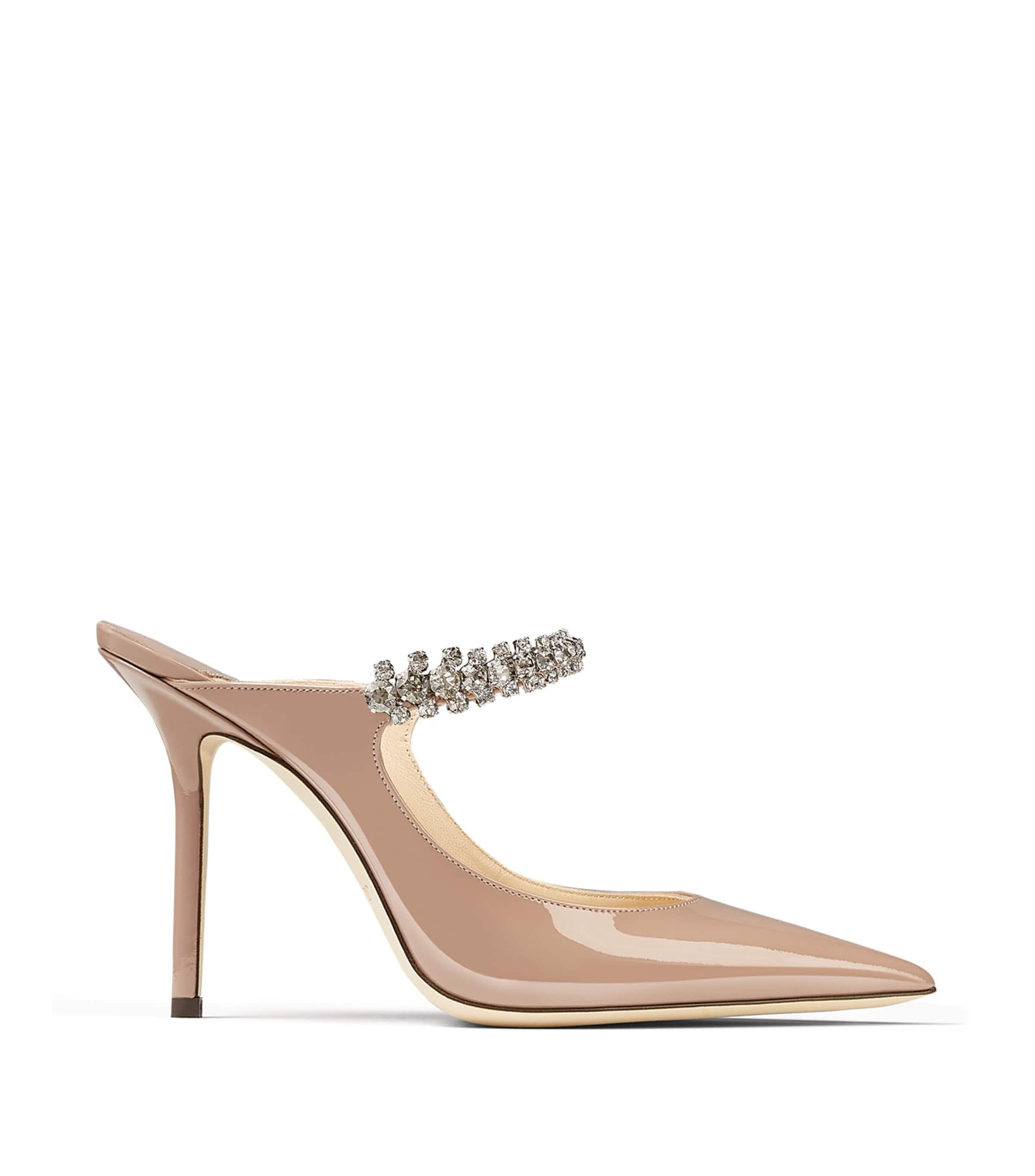 Jimmy Choo Bing 100 Leather Mules by JIMMY CHOO