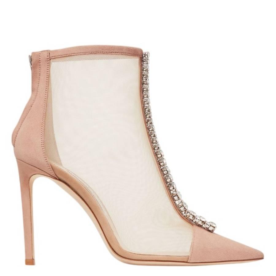 Jimmy Choo Bing 100 Mesh Ankle Boots by JIMMY CHOO