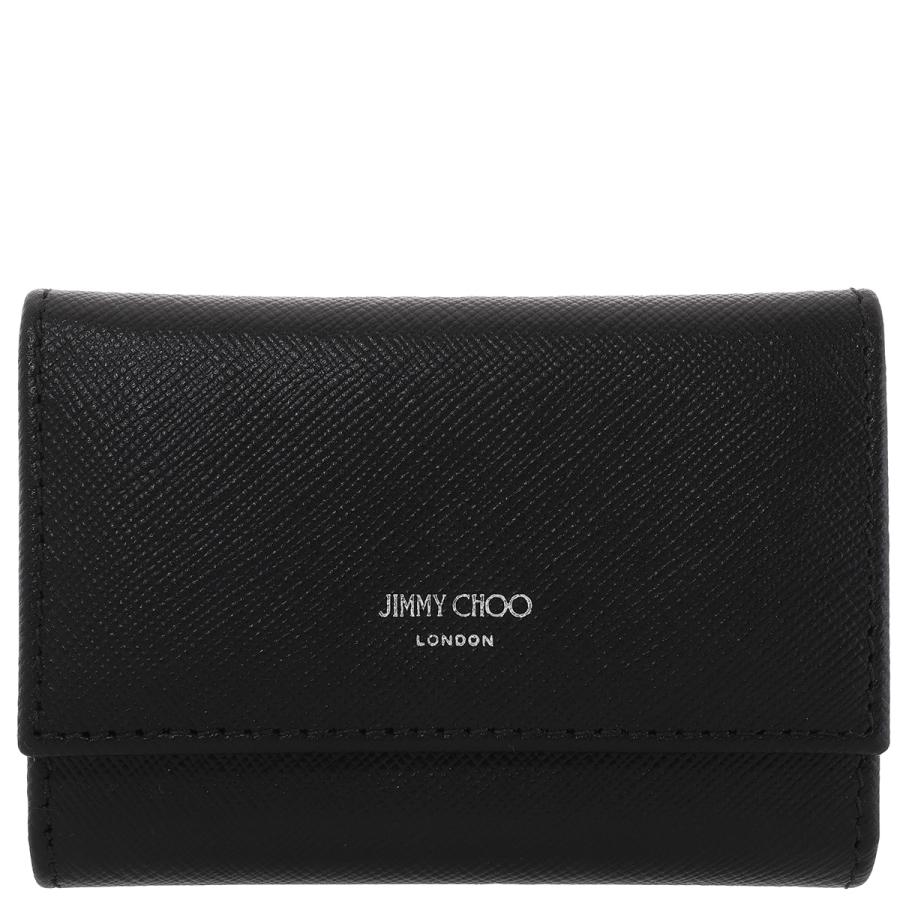 Jimmy Choo Black Howick Leather Key Holder by JIMMY CHOO