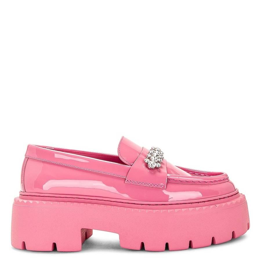 Jimmy Choo Bryer Patent Leather Chunky Loafers by JIMMY CHOO