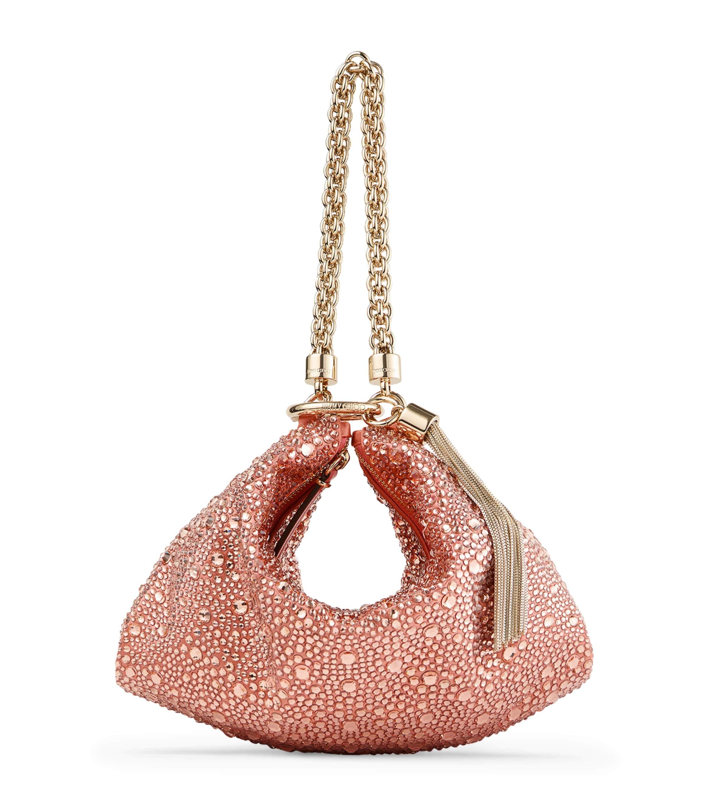 Jimmy Choo Callie Satin Embellished Clutch Bag by JIMMY CHOO