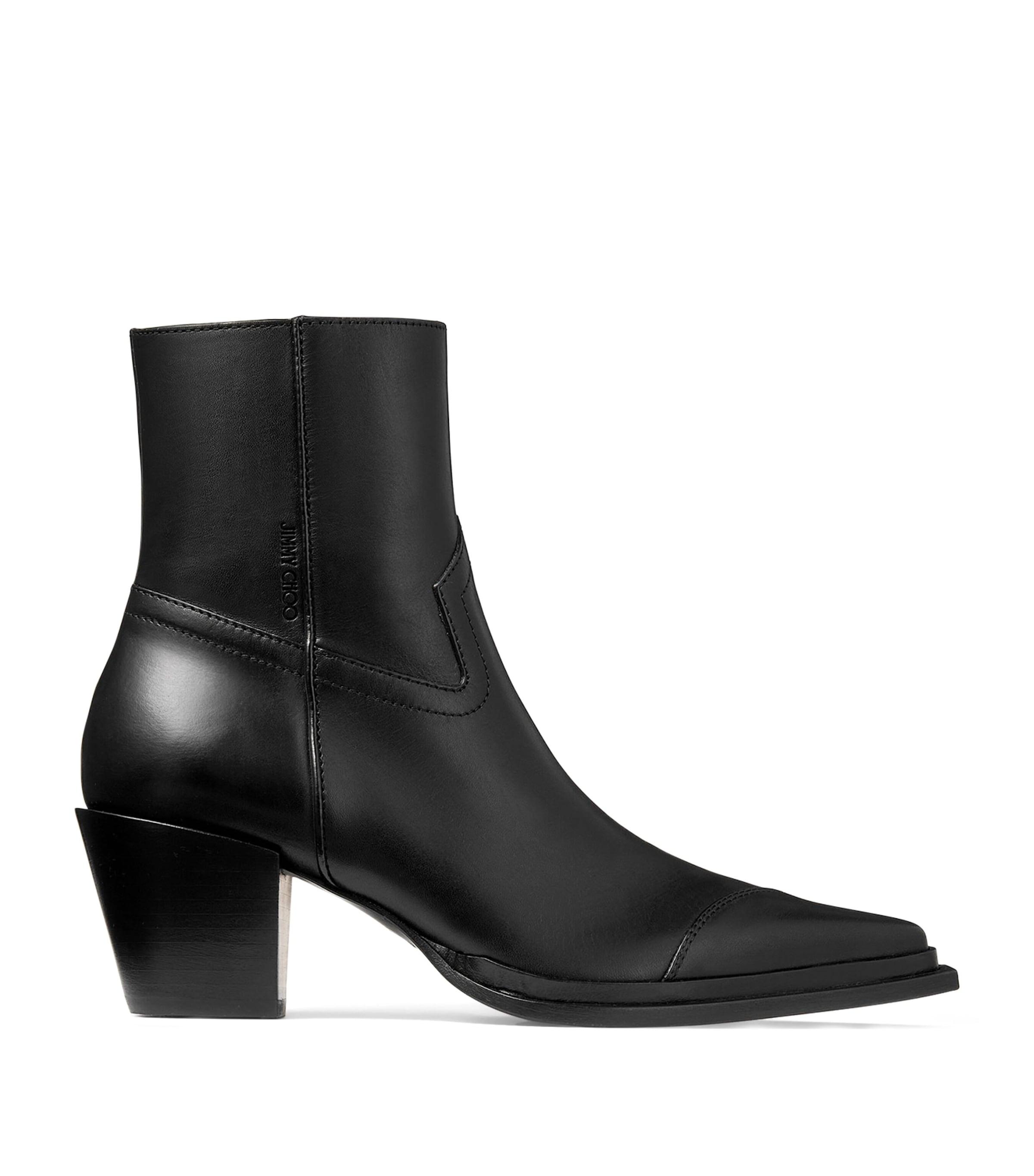 Jimmy Choo Cece 60 Leather Ankle Boots by JIMMY CHOO