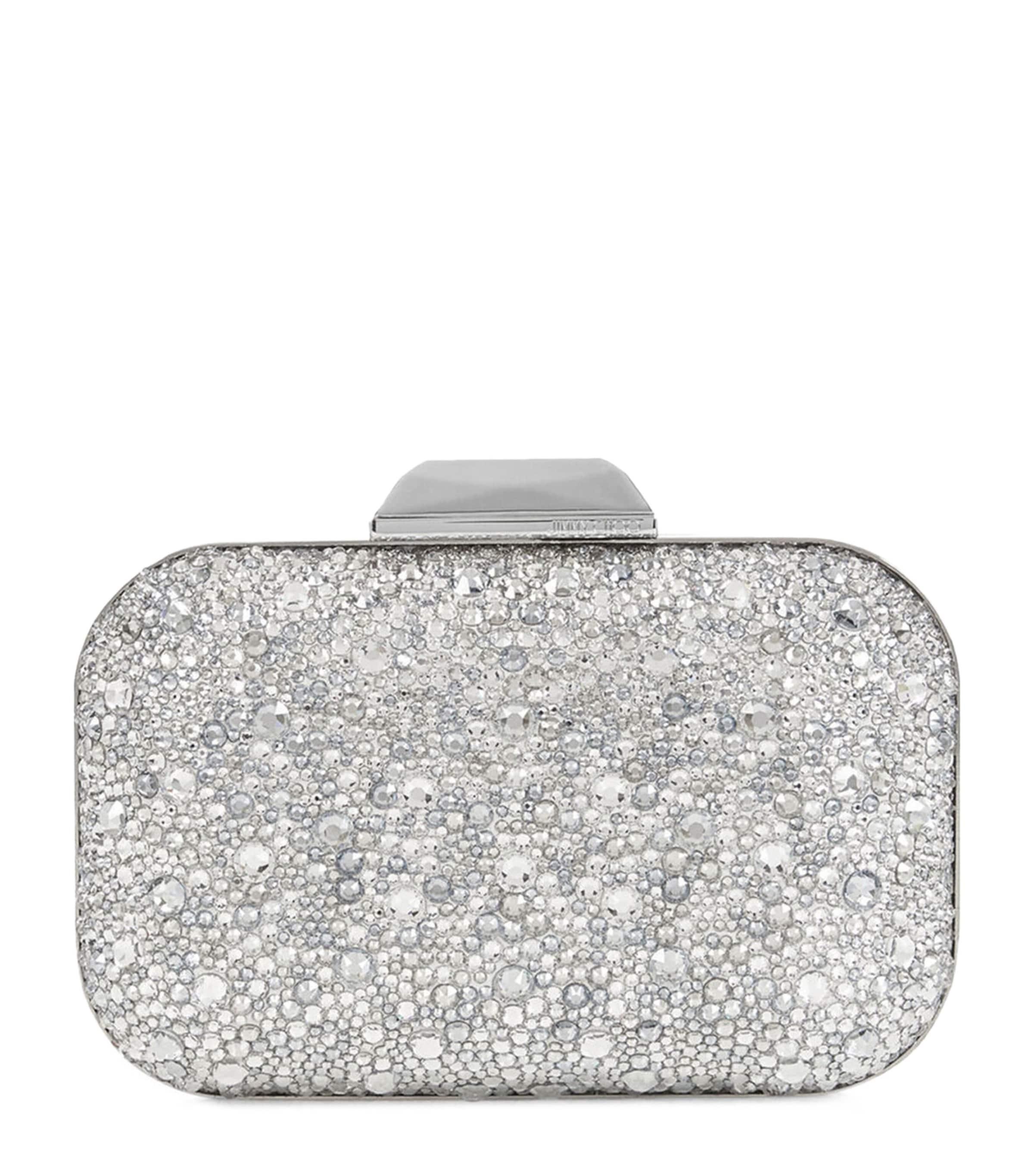 Jimmy Choo Crystal-Embellished Cloud Clutch Bag by JIMMY CHOO