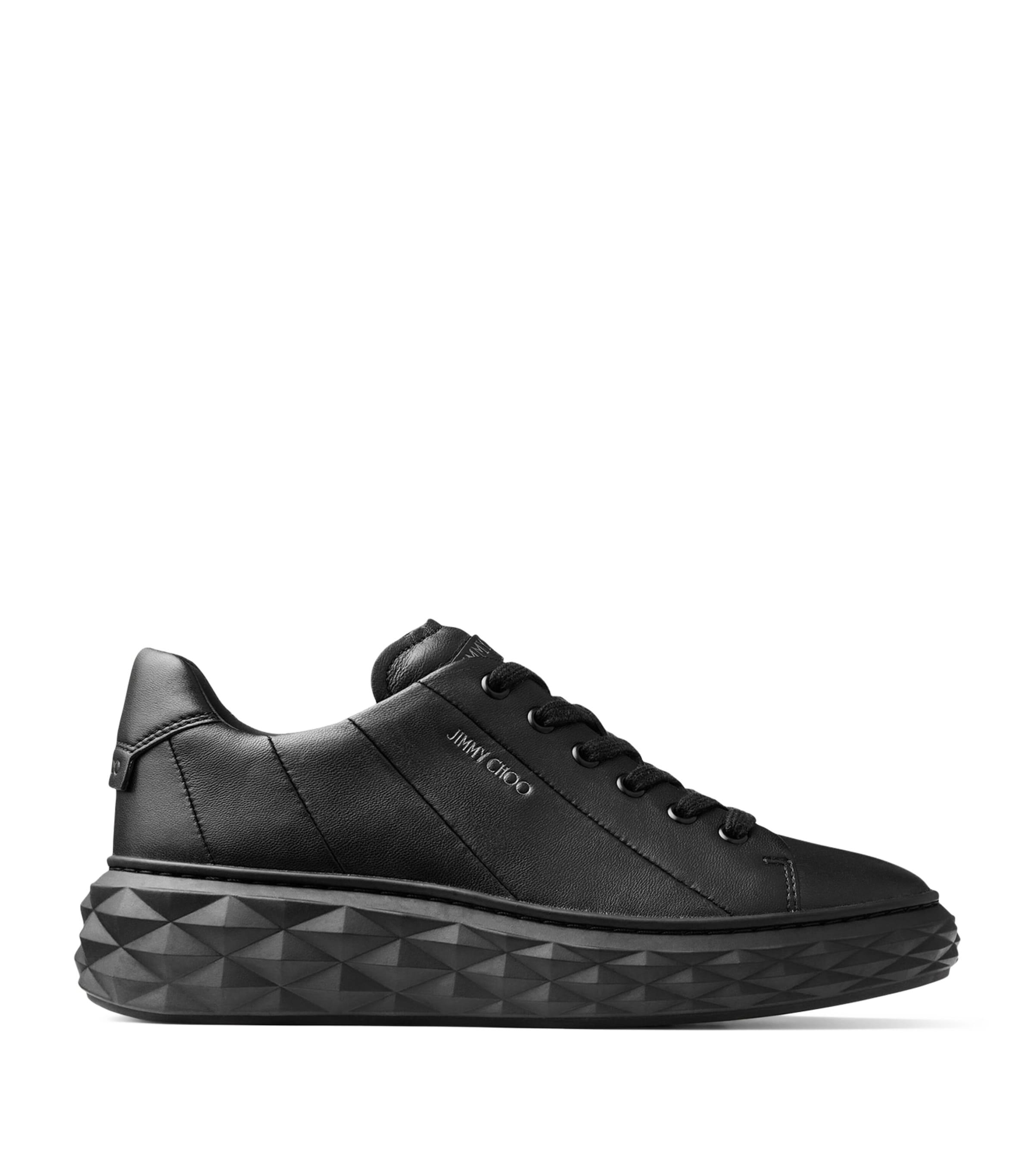 Jimmy Choo Diamond Light Maxi Leather Sneakers by JIMMY CHOO